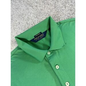 Golf Polo Ralph Lauren Performance Mens Size Large Solid Green